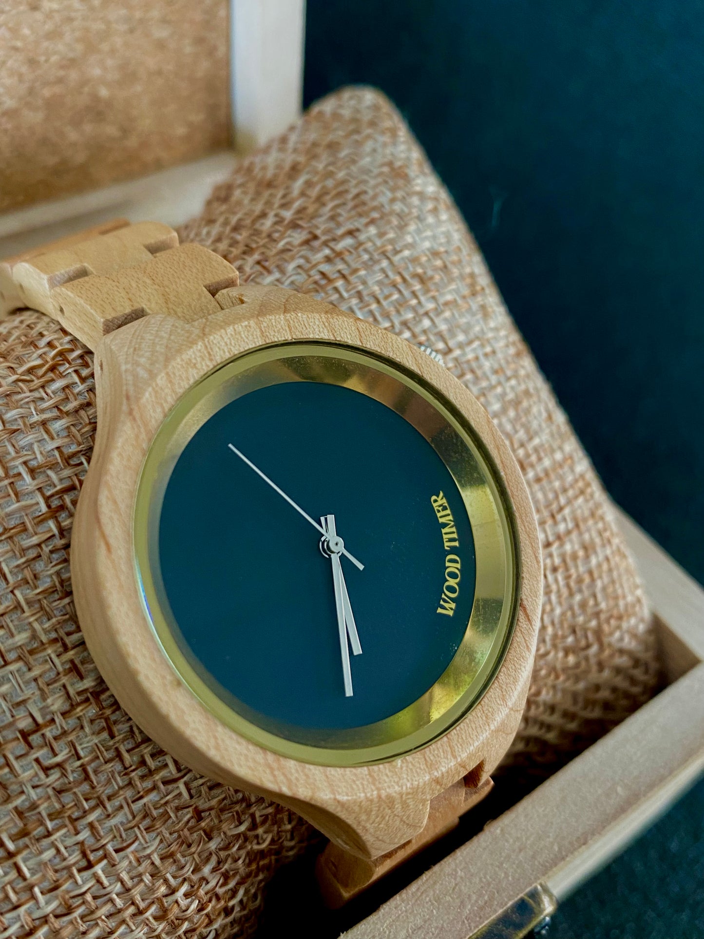 silly wooden watch